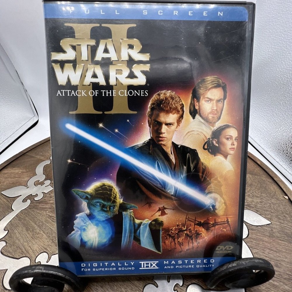 Star Wars Episode II: Attack of the Clones (DVD, 2002, 2-Disc Set, Full Frame...